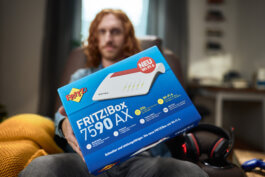AVM Fritz!Box Next Level Gaming 7590 AX Box Alex Sobotta Fotograf