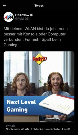 Screenshoot Twitter Fritzbox Alex Sobotta Fotograf
